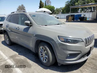 2020 Jeep Cherokee Altitude with VIN 1C4PJLLB4LD615593, listed as a Copart auction lot 58412635 with 95,697 mi miles and Salvage title. Bid and sale history available at DreamBid. Image 4.