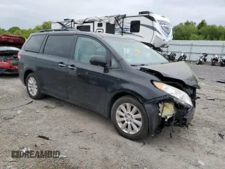 2011 Toyota Sienna XLE z VIN 5TDDK3DC6BS003695, wystawiony jako Copart lot #56868305 z przebiegiem 171 865 mil mil oraz Czysty tytuł • Clean title. Historia ofert i sprzedaży dostępna na DreamBid. Obrazek 4.