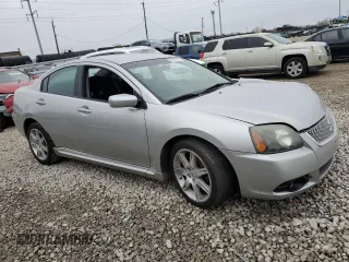 2010 Mitsubishi Galant ES with VIN 4A32B3FF7AE012907, listed as a Copart auction lot 52824205 with 0 mi miles and Salvage Title. Bid and sale history available at carsss.com. Image 4.