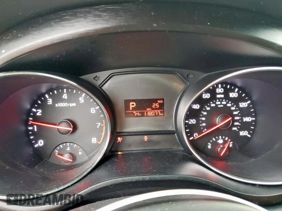 2018 Kia Sedona LX with VIN KNDMB5C12J6379188, listed as a Copart auction lot 55033455 with 118,077 mi miles and Salvage Title. Bid and sale history available at DreamBid. Image 9.