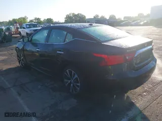 2017 Nissan Maxima SR with VIN 1N4AA6AP3HC453027, listed as a IAAI auction lot 41965266 with 42,073 mi miles. Bid and sale history available at carsss.com. Image 3.