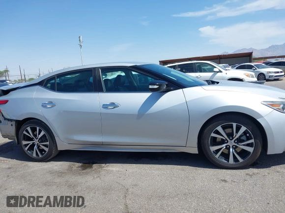 2017 Nissan Maxima SL with VIN 1N4AA6AP7HC442077, listed as a IAAI auction lot 42384490 with 101,385 mi miles and . Bid and sale history available at DreamBid. Image 14.