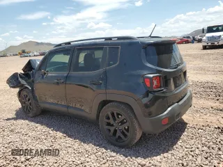 2017 Jeep Renegade Altitude with VIN ZACCJABB4HPF44621, listed as a Copart auction lot 63526195 with 96,485 mi miles and Salvage title. Bid and sale history available at DreamBid. Image 2.