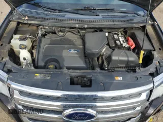 2013 Ford Edge SEL z VIN 2FMDK4JC4DBA69317, wystawiony jako Copart lot #77084544 z przebiegiem 108 808 mil mil oraz Szkoda całkowita • Salvage title. Historia ofert i sprzedaży dostępna na DreamBid. Obrazek 12.