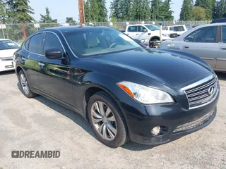 2012 Infiniti M with VIN JN1BY1AR4CM396129, listed as a IAAI auction lot 42555601 with 131,852 mi miles and . Bid and sale history available at DreamBid. Image 1.