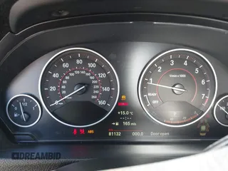 2013 BMW 3 Series 328i with VIN WBA3C1C58DF443711, listed as a IAAI auction lot 41828396 with 81,132 mi miles. Bid and sale history available at carsss.com. Image 7.