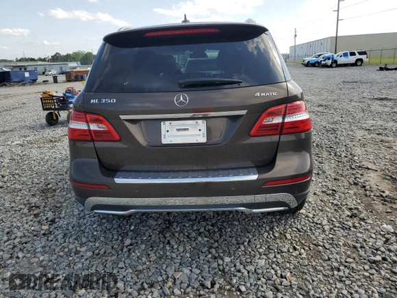 2012 Mercedes-Benz M ML 350 with VIN 4JGDA5HB3CA027818, listed as a Copart auction lot 51432095 with 204,621 mi miles and Clean Title. Bid and sale history available at carsss.com. Image 6.