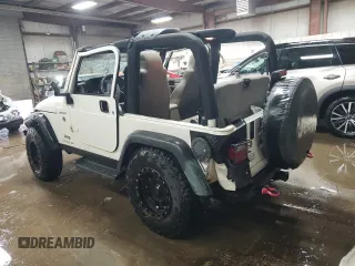 2003 Jeep Wrangler Sport with VIN 1J4FA49S43P300522, listed as a Copart auction lot 50508965 with 192,643 mi miles and Salvage Title. Bid and sale history available at carsss.com. Image 2.
