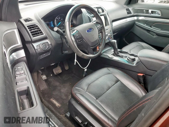 2016 Ford Explorer Sport with VIN 1FM5K8GT6GGC73343, listed as a Copart auction lot 54788645 with 103,097 mi miles and Salvage Title. Bid and sale history available at DreamBid. Image 8.