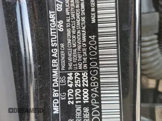 2016 Mercedes-Benz B with VIN WDDVP9AB9GJ010204, listed as a Copart auction lot 67349654 with 46,118 mi miles and Salvage Title. Bid and sale history available at carsss.com. Image 14.