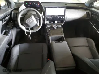 2023 Toyota bZ4X XLE with VIN JTMAAAAA3PA004840, listed as a Copart auction lot 50053295 with 25,955 mi miles and Salvage Title. Bid and sale history available at carsss.com. Image 8.
