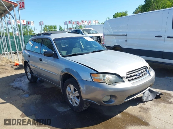 2005 Subaru Legacy Outback z VIN 4S4BP61C057300180, wystawiony jako IAAI lot #42137726 z przebiegiem 195 283 mil mil oraz . Historia ofert i sprzedaży dostępna na DreamBid. Obrazek 1.