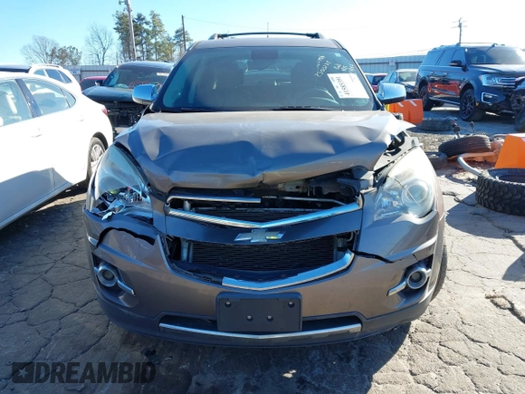 2012 Chevrolet Equinox LTZ with VIN 2GNFLGE50C6267916, listed as a IAAI auction lot 41585391 with 144,853 mi miles. Bid and sale history available at carsss.com. Image 6.