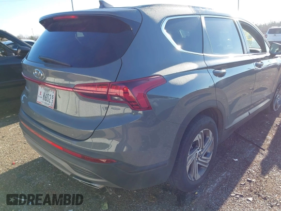 2023 Hyundai Santa Fe SE with VIN 5NMS14AJ6PH658047, listed as a IAAI auction lot 41096029 with 16,808 mi miles. Bid and sale history available at carsss.com. Image 4.