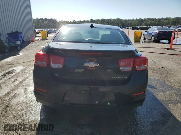 2014 Chevrolet Malibu LS with VIN 1G11B5SLXEF242083, listed as a Copart auction lot 51495955 with 136,472 mi miles and Salvage Title. Bid and sale history available at DreamBid. Image 6.