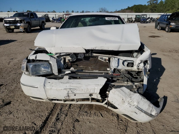2009 Mercury Grand Marquis LS with VIN 2MEHM75V49X632193, listed as a Copart auction lot 44334585 with 71,276 mi miles and Salvage Title. Bid and sale history available at carsss.com. Image 5.