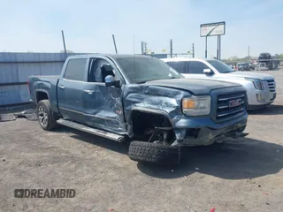 2014 GMC Sierra 1500 SLT with VIN 3GTU2VEC9EG188869, listed as a IAAI auction lot 41876520 with 147,367 mi miles and . Bid and sale history available at DreamBid. Image 1.