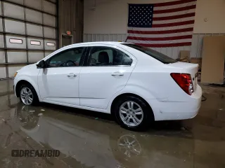 2013 Chevrolet Sonic LT with VIN 1G1JC5SB8D4164658, listed as a Copart auction lot 47059365 with 105,985 mi miles and Salvage Title. Bid and sale history available at DreamBid. Image 2.