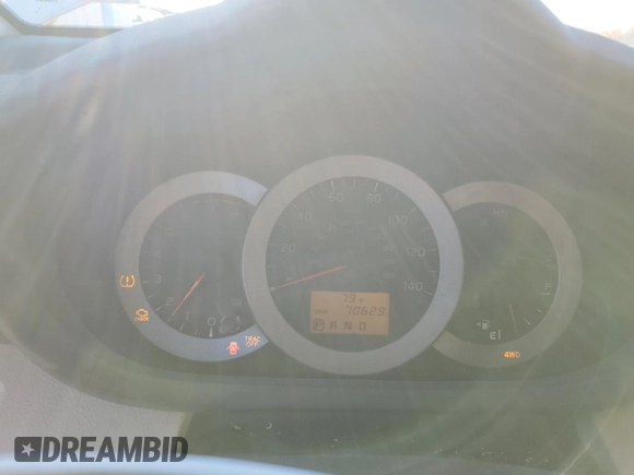 2012 Toyota RAV4 with VIN 2T3JF4DV8CW252644, listed as a Copart auction lot 79669774 with 70,629 mi miles and Salvage title. Bid and sale history available at DreamBid. Image 9.