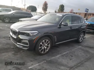 2020 BMW X5 sDrive40i with VIN 5UXCR4C01L9C99683, listed as a Copart auction lot 83236224 with 91,616 mi miles and Salvage Title. Bid and sale history available at carsss.com. Image 1.