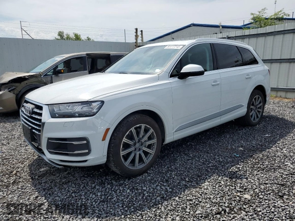 2019 Audi Q7 Premium Plus with VIN WA1LHAF71KD047849, listed as a Copart auction lot 64418045 with 59,686 mi miles and Salvage title. Bid and sale history available at DreamBid. Image 1.