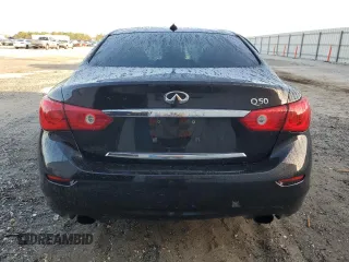 2014 Infiniti Q50 z VIN JN1BV7AP2EM672854, wystawiony jako Copart lot #78478594 z przebiegiem 122 796 mil mil oraz Szkoda całkowita • Salvage title. Historia ofert i sprzedaży dostępna na DreamBid. Obrazek 6.