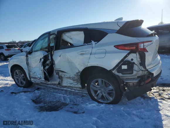 2019 Acura RDX w/Advance Pkg with VIN 5J8TC2H76KL018779, listed as a Copart auction lot 87160214 with 0 mi miles and Salvage Title. Bid and sale history available at carsss.com. Image 2.