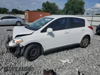 2009 Nissan Versa 1.8 S with VIN 3N1BC13E79L490369, listed as a Copart auction lot 51960035 with 160,125 mi miles and Non Repairable. Bid and sale history available at carsss.com. Image 1.