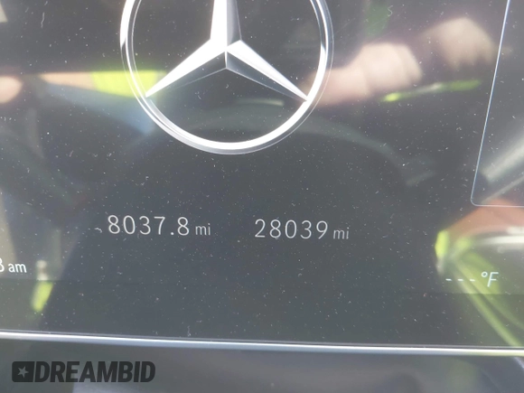 2023 Mercedes-Benz GLC with VIN W1NKM4GB1PU017705, listed as a IAAI auction lot 41741462 with 28,039 mi miles. Bid and sale history available at carsss.com. Image 16.