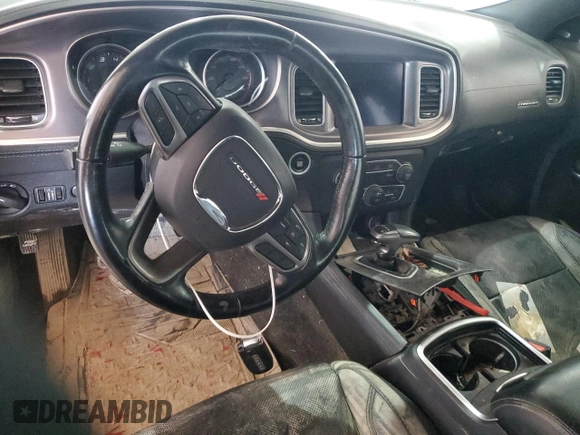 2021 Dodge Charger SXT with VIN 2C3CDXBG4MH608971, listed as a Copart auction lot 46055125 with 0 mi miles and Salvage Title. Bid and sale history available at carsss.com. Image 8.