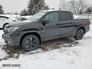 2020 Honda Ridgeline Black Edition with VIN 5FPYK3F81LB013672, listed as a Copart auction lot 45184255 with 67,835 mi miles and Salvage Title. Bid and sale history available at carsss.com. Image 1.