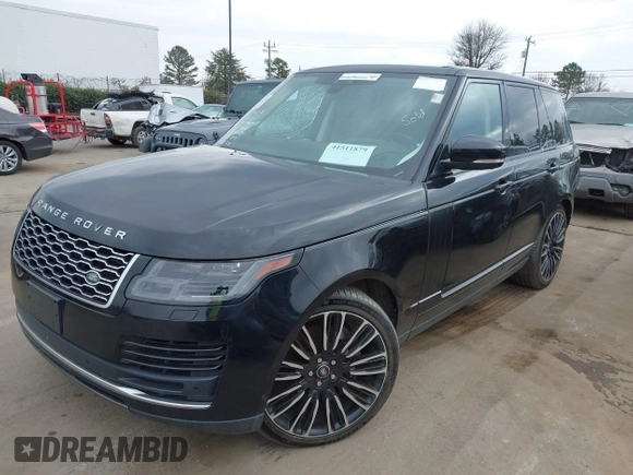 2018 Land Rover Range Rover HSE with VIN SALGS2SVXJA508526, listed as a IAAI auction lot 41511879 with 65,823 mi miles and . Bid and sale history available at DreamBid. Image 19.