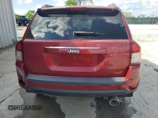 2015 Jeep Compass Sport with VIN 1C4NJCBA7FD190830, listed as a Copart auction lot 55648455 with 106,758 mi miles and Salvage Title. Bid and sale history available at carsss.com. Image 6.
