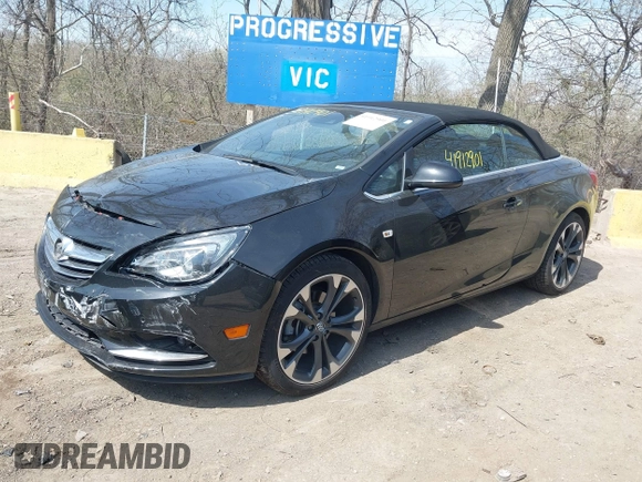 2017 Buick Cascada Premium with VIN W04WH3N57HG142092, listed as a IAAI auction lot 41912901 with 59,486 mi miles and . Bid and sale history available at DreamBid. Image 17.