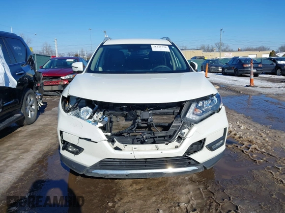 2019 Nissan Rogue SL with VIN 5N1AT2MV5KC799882, listed as a IAAI auction lot 41341776 with 57,119 mi miles. Bid and sale history available at carsss.com. Image 12.