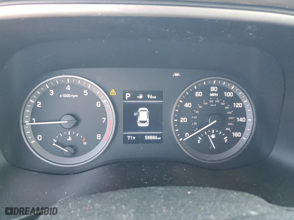 2019 Hyundai Tucson Value with VIN KM8J3CA43KU938581, listed as a Copart auction lot 67645704 with 58,886 mi miles and Salvage Title. Bid and sale history available at carsss.com. Image 9.