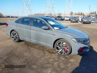 2022 Volkswagen Jetta GLI Autobahn with VIN 3VW2T7BU2NM029347, listed as a IAAI auction lot 41666537 with 16,376 mi miles and . Bid and sale history available at DreamBid. Image 1.