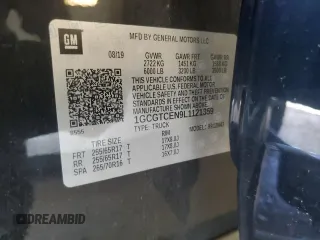 2020 Chevrolet Colorado 4WD LT с VIN 1GCGTCEN9L1121359, выставлен на аукционе Copart как лот 61489905 с пробегом 70 816 миль миль и Чистый • Clean title. История ставок и продаж доступна на DreamBid. Изображение 12.