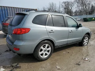 2009 Hyundai Santa Fe SE with VIN 5NMSH13E79H257104, listed as a Copart auction lot 49832285 with 185,504 mi miles and Clean Title. Bid and sale history available at carsss.com. Image 3.