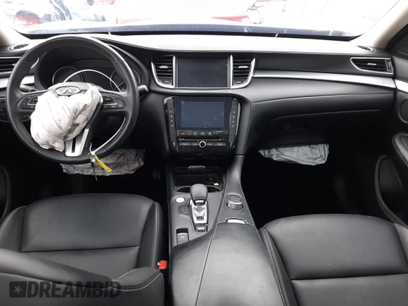 2019 Infiniti QX50 LUXE with VIN 3PCAJ5M16KF134582, listed as a Copart auction lot 72032662 with 58,189 mi miles. Bid and sale history available at carsss.com. Image 8.
