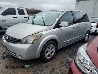 2008 Nissan Quest with VIN 5N1BV28U58N120335, listed as a Copart auction lot 49303814 with 78,457 mi miles and Clean Title. Bid and sale history available at carsss.com. Image 1.