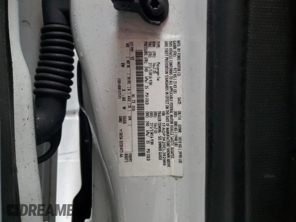 2014 Ford Focus SE with VIN 1FADP3K25EL392966, listed as a Copart auction lot 43530055 with 129,065 mi miles and Salvage Title. Bid and sale history available at carsss.com. Image 14.