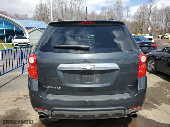 2014 Chevrolet Equinox LT with VIN 2GNFLFE39E6370473, listed as a Copart auction lot 52023715 with 119,864 mi miles and Salvage Title. Bid and sale history available at carsss.com. Image 6.