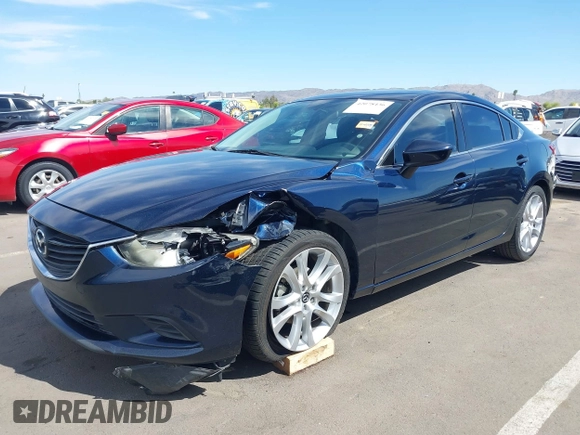 2015 Mazda 6 i Touring with VIN JM1GJ1V61F1170532, listed as a IAAI auction lot 42078436 with 154,630 mi miles and . Bid and sale history available at DreamBid. Image 6.