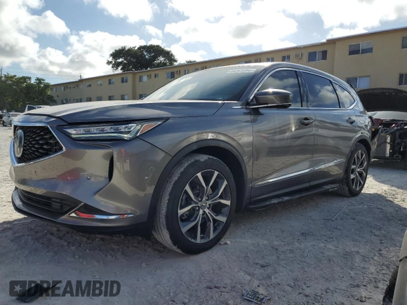 2023 Acura MDX w/Technology Package with VIN 5J8YD9H41PL003518, listed as a Copart auction lot 84565084 with 19,218 mi miles and Salvage Title. Bid and sale history available at carsss.com. Image 1.