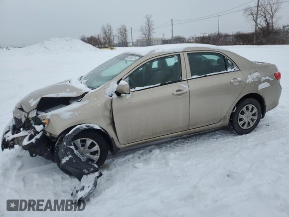 2010 Toyota Corolla with VIN 2T1BU4EE1AC405624, listed as a Copart auction lot 43646225 with 142,963 mi miles and Salvage Title. Bid and sale history available at carsss.com. Image 1.