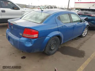 2008 Dodge Avenger SXT with VIN 1B3LC56R48N164035, listed as a IAAI auction lot 41521322 with 154,062 mi miles. Bid and sale history available at carsss.com. Image 4.
