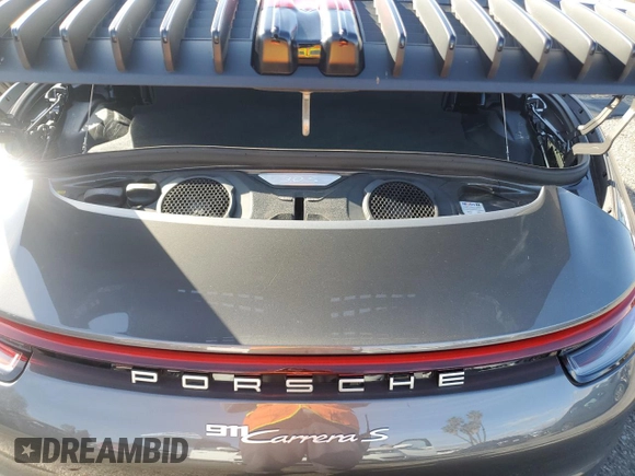 2023 Porsche 911 Carrera S with VIN WP0CB2A91PS248028, listed as a Copart auction lot 44021485 with 5,100 mi miles and Salvage Title. Bid and sale history available at carsss.com. Image 12.