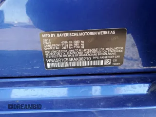 2019 BMW 3 Series 330i with VIN WBA5R1C54KAK08210, listed as a Copart auction lot 46740845 with 58,563 mi miles and Salvage Title. Bid and sale history available at carsss.com. Image 14.