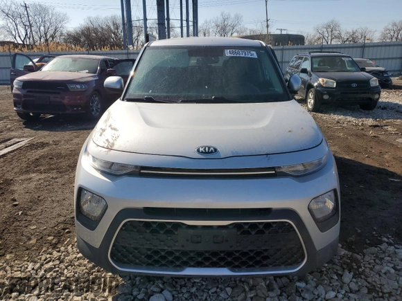 2020 Kia Soul LX with VIN KNDJ23AU3L7716534, listed as a Copart auction lot 48607975 with 0 mi miles and Salvage Title. Bid and sale history available at carsss.com. Image 5.